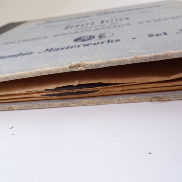 Rediscovered Music of Johann Strauss Howard Barlow 12" 78 RPM Set 3 Shellac LPS - Picture 6 of 9